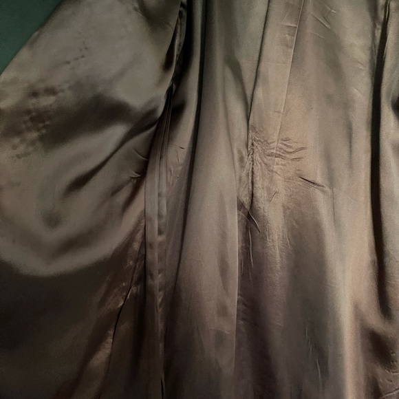 Dark green/khaki trench coat - Picture 3 of 7